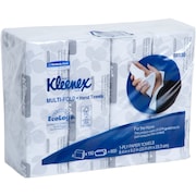 KLEENEX Kleenex Multifold Paper Towels, Blue/White KCC88130CT